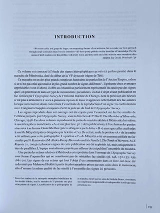 Le tombeau de M&eacute;r&eacute;rouka. Pal&eacute;ographie.[newline]M8492c-02.jpeg
