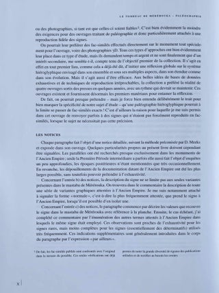 Le tombeau de M&eacute;r&eacute;rouka. Pal&eacute;ographie.[newline]M8492c-05.jpeg