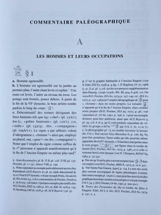 Le tombeau de M&eacute;r&eacute;rouka. Pal&eacute;ographie.[newline]M8492c-06.jpeg