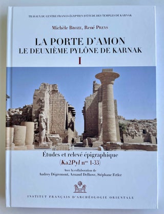 Item #M8501 La porte d'Amon. Le deuxième pylône de Karnak I: études et relevé...