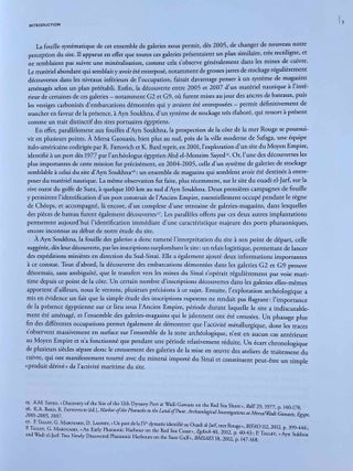 Ayn Soukhna III. Le complexe de galeries-magasins: rapport archéologique.[newline]M8504-05.jpeg