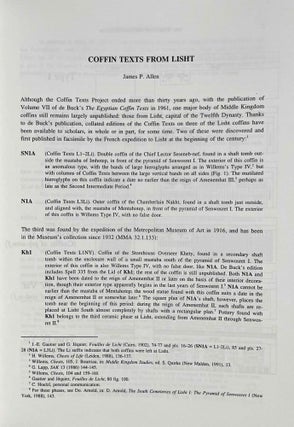 The World of the Coffin texts. Proceedings of the symposium held on the occasion of the 100th birthday of Adriaan de Buck, Leiden, December 17-19, 1992.[newline]M8506a-05.jpeg