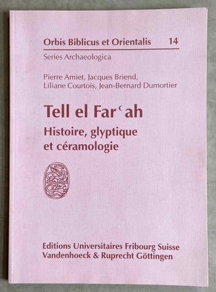 Item #M8508 Tell el Far'ah. Histoire, glyptique et céramologie. AMIET Pierre - CONTENSON Henri, de[newline]M8508-00.jpeg