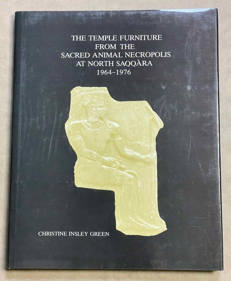 Item #M8528 The temple furniture from the Sacred Animal Necropolis at North Saqqâra, 1964-1976. GREEN Christine Insley.[newline]M8528-00.jpeg