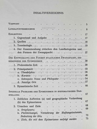 Epimerismos. Betrachtungen zur Zwangspacht in Ägypten während der Prinzipatszeit.