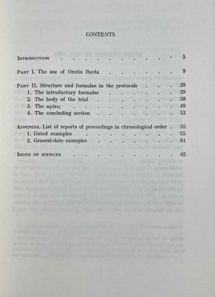 Reports of proceedings in papyri