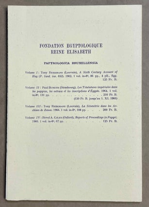 Reports of proceedings in papyri