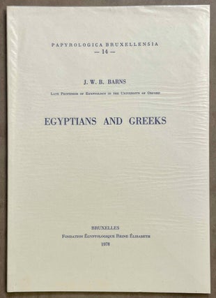 Item #M8540 Egyptians and Greeks. BARNS John Wintour Baldwin[newline]M8540-00.jpeg