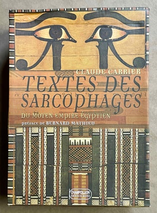Item #M8543 Textes des sarcophages du Moyen Empire égyptien. Tome I: Spells 1 à 354. Tome II:...[newline]M8543-00.jpeg