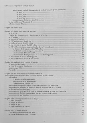 Karnak dans l'objectif de Georges Legrain. Catalogue raisonné des archives photographiques du premier directeur des travaux de Karnak de 1895 à 1917. 2 volumes (complete set)[newline]M8548b-07.jpeg