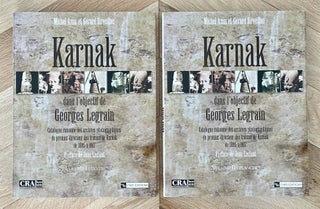 Item #M8548c Karnak dans l'objectif de Georges Legrain. Catalogue raisonné des archives...
