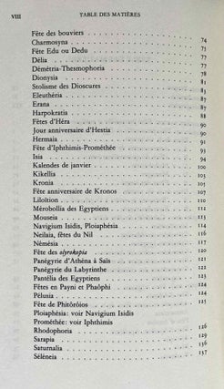 Fêtes d'Egypte ptolémaïque et romaine d'après la documentation papyrologique grecque