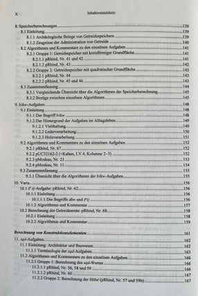 Ägyptische Algorithmen. Eine Untersuchung zu den mittelägyptischen mathematischen Aufgabentexten.[newline]M8558-05.jpeg