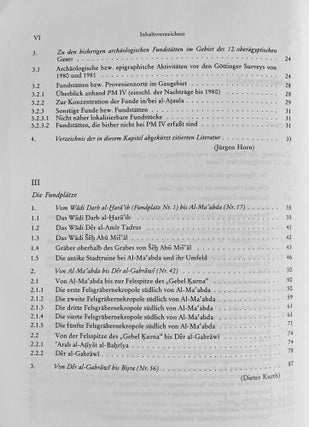 Zur Archäologie des 12. oberägyptischen Gaues. Bericht über zwei Surveys der Jahre 1980 und 1981.