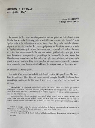 Cahiers de Karnak. Volumes I to IV.[newline]M8571-04.jpeg