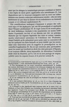 Corpus des ordonnances des Ptolémées (C. Ord. Ptol.).[newline]M8572-12.jpeg