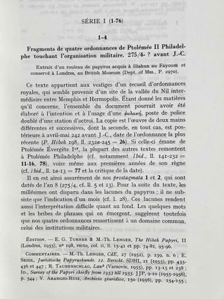 Corpus des ordonnances des Ptolémées (C. Ord. Ptol.).[newline]M8572-13.jpeg