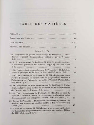 Corpus des ordonnances des Ptol&eacute;m&eacute;es (C. Ord. Ptol.).[newline]M8572a-02.jpeg