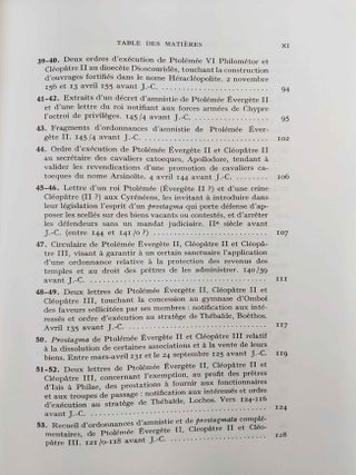 Corpus des ordonnances des Ptol&eacute;m&eacute;es (C. Ord. Ptol.).[newline]M8572a-03.jpeg