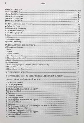 Ein demotisches juristisches Lehrbuch. Untersuchungen zu Papyrus Berlin P 23757 rto.[newline]M8573-03.jpeg