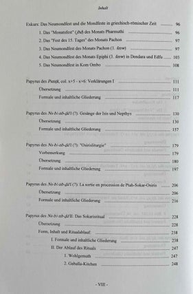 Spätzeitliche Osiris-Liturgien im Corpus der Asasif-Papyri. Übersetzung, Kommentar, Formale und inhaltliche Analyse.[newline]M8586-03.jpeg