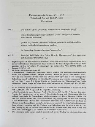 Sp&auml;tzeitliche Osiris-Liturgien im Corpus der Asasif-Papyri. &Uuml;bersetzung, Kommentar, Formale und inhaltliche Analyse.[newline]M8586b-06.jpeg