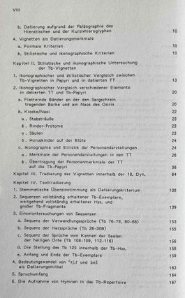 Untersuchungen zu den Totenbuch-Papyri der 18. Dynastie. Kriterien ihrer Datierung.