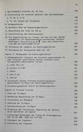 Untersuchungen zu den Totenbuch-Papyri der 18. Dynastie. Kriterien ihrer Datierung.[newline]M8589-04.jpeg