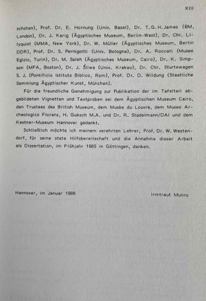 Untersuchungen zu den Totenbuch-Papyri der 18. Dynastie. Kriterien ihrer Datierung.