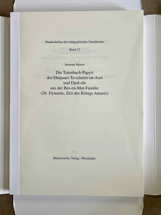 Die Totenbuch-Papyri des Ehepaars Ta-scheret-en-Aset und Djed-chi aus der Bes-en-Mut-Familie (26. Dynastie, Zeit des Königs Amasis)[newline]M8595-02.jpeg