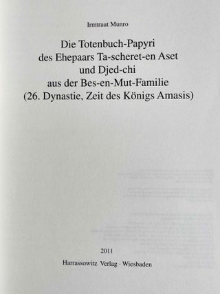 Die Totenbuch-Papyri des Ehepaars Ta-scheret-en-Aset und Djed-chi aus der Bes-en-Mut-Familie (26. Dynastie, Zeit des Königs Amasis)[newline]M8595-03.jpeg