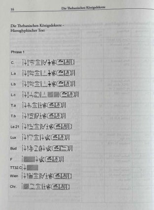Papyrus Tamerit 1. Ein Ritualpapyrus der ägyptischen Spätzeit.