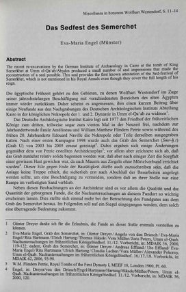 Miscellanea in honorem Wolfhart Westendorf[newline]M8599-05.jpeg