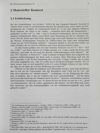Der Ramesseumspapyrus E. Ein Ritualbuch f&uuml;r Bestattungen aus dem Mittleren Reich.