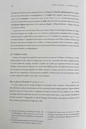 Dendara. Le temple d'Isis. Vol. I: Textes. Vol. II: Planches (complete set)[newline]M8610-12.jpeg