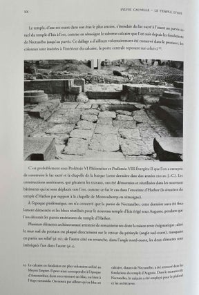 Dendara. Le temple d'Isis. Vol. I: Textes. Vol. II: Planches (complete set)[newline]M8610-16.jpeg
