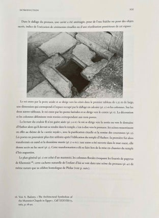 Dendara. Le temple d'Isis. Vol. I: Textes. Vol. II: Planches (complete set)[newline]M8610-17.jpeg