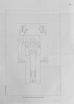 Dendara. Le temple d'Isis. Vol. I: Textes. Vol. II: Planches (complete set)[newline]M8610-25.jpeg