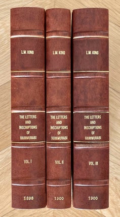 Item #M8611 The letters and inscriptions of Hammurabi, King of Babylon, about B.C. 2200, to which...