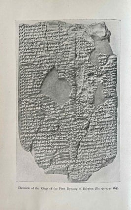 The letters and inscriptions of Hammurabi, King of Babylon, about B.C. 2200, to which are added a series of letters of other kings of the first dynasty of Babylon. Vol. I: Introduction and the Babylonian texts. Vol. II: Babylonian texts, continued. Vol. III: English translations, etc. (complete set)[newline]M8611-12.jpeg