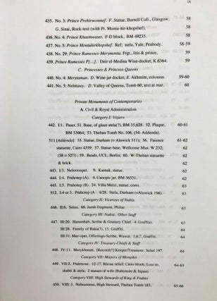 Ramesside inscriptions. Translated and annotated. Translations. Vol. VII: Addenda.