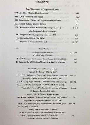 Ramesside inscriptions. Translated and annotated. Translations. Vol. VII: Addenda.