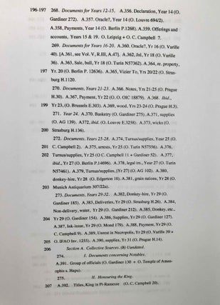 Ramesside inscriptions. Translated and annotated. Translations. Vol. VII: Addenda.