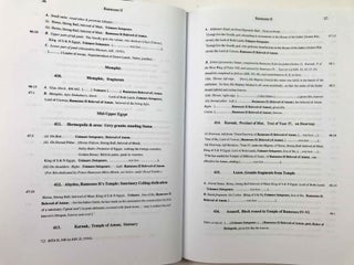 Ramesside inscriptions. Translated and annotated. Translations. Vol. VII: Addenda.