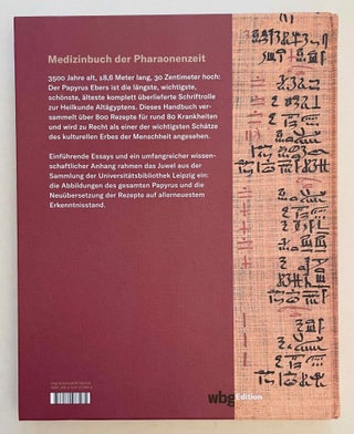 Papyrus Ebers. Die größte Schriftrolle zur altägyptischen Heilkunst.[newline]M8631-17.jpeg