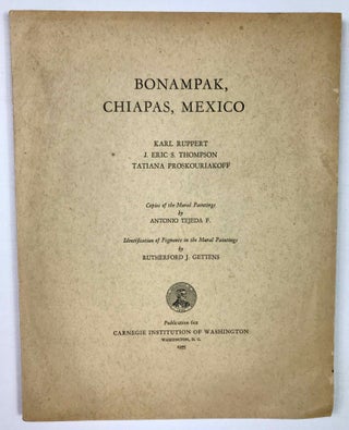 Item #M8632 Bonampak, Chiapas, Mexico. RUPPERT Karl - THOMPSON J. Eric S. - PROSKOURIAKOFF Tatiana[newline]M8632-00.jpeg