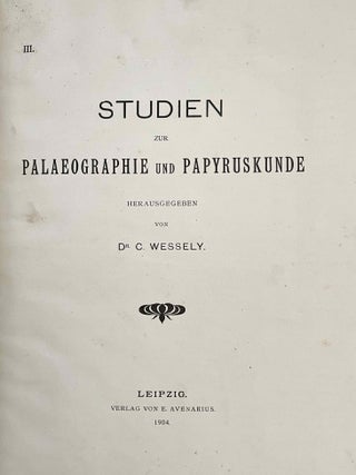 Griechische Papyruskunden kleineren Formats. Ein Supplement zu den Sammlungen von Ostraka und &Uuml;berresten griechischer Tachygraphie.[newline]M8638-04.jpeg