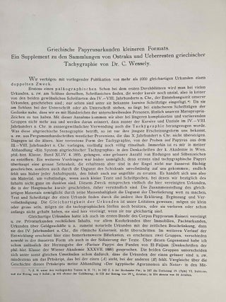 Griechische Papyruskunden kleineren Formats. Ein Supplement zu den Sammlungen von Ostraka und &Uuml;berresten griechischer Tachygraphie.[newline]M8638-05.jpeg