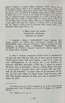 Per una revisione delle iscrizioni greche della Liguria. 2: tre epigrafi di Genova e provincia[newline]M8667-03.jpeg