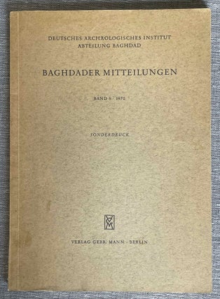 Item #M8684 Uruk-Warka. Zusammenfassender Bericht über die 27. Kampagne 1969. SCHMIDT Jürgen